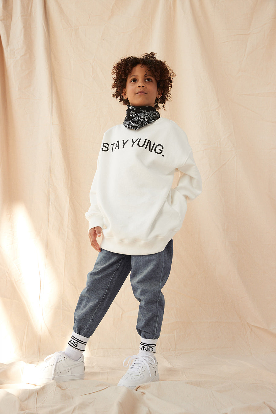 Kids sales oversized sweatshirt
