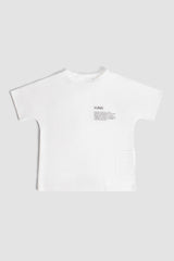 KIDS' OVERSIZED T-SHIRT WITH POCKET