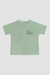 KIDS' OVERSIZED T-SHIRT WITH POCKET