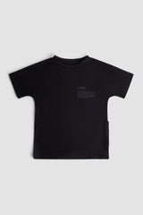 KIDS' OVERSIZED T-SHIRT WITH POCKET